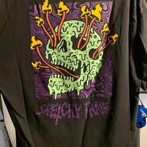 Men’s Sketchy Tank T-Shirt GLOW IN THE DARK